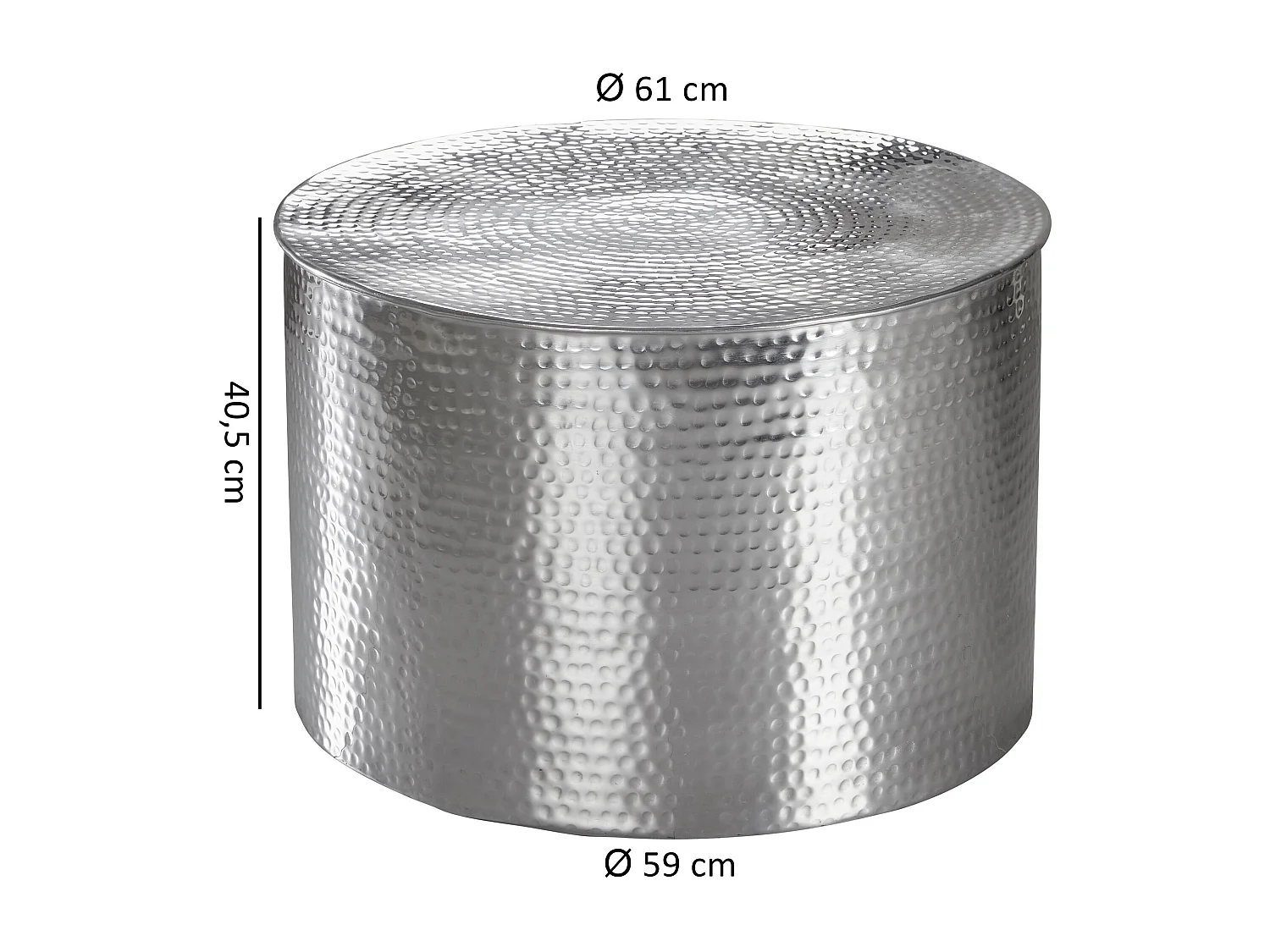 Mesa de centro elegante.