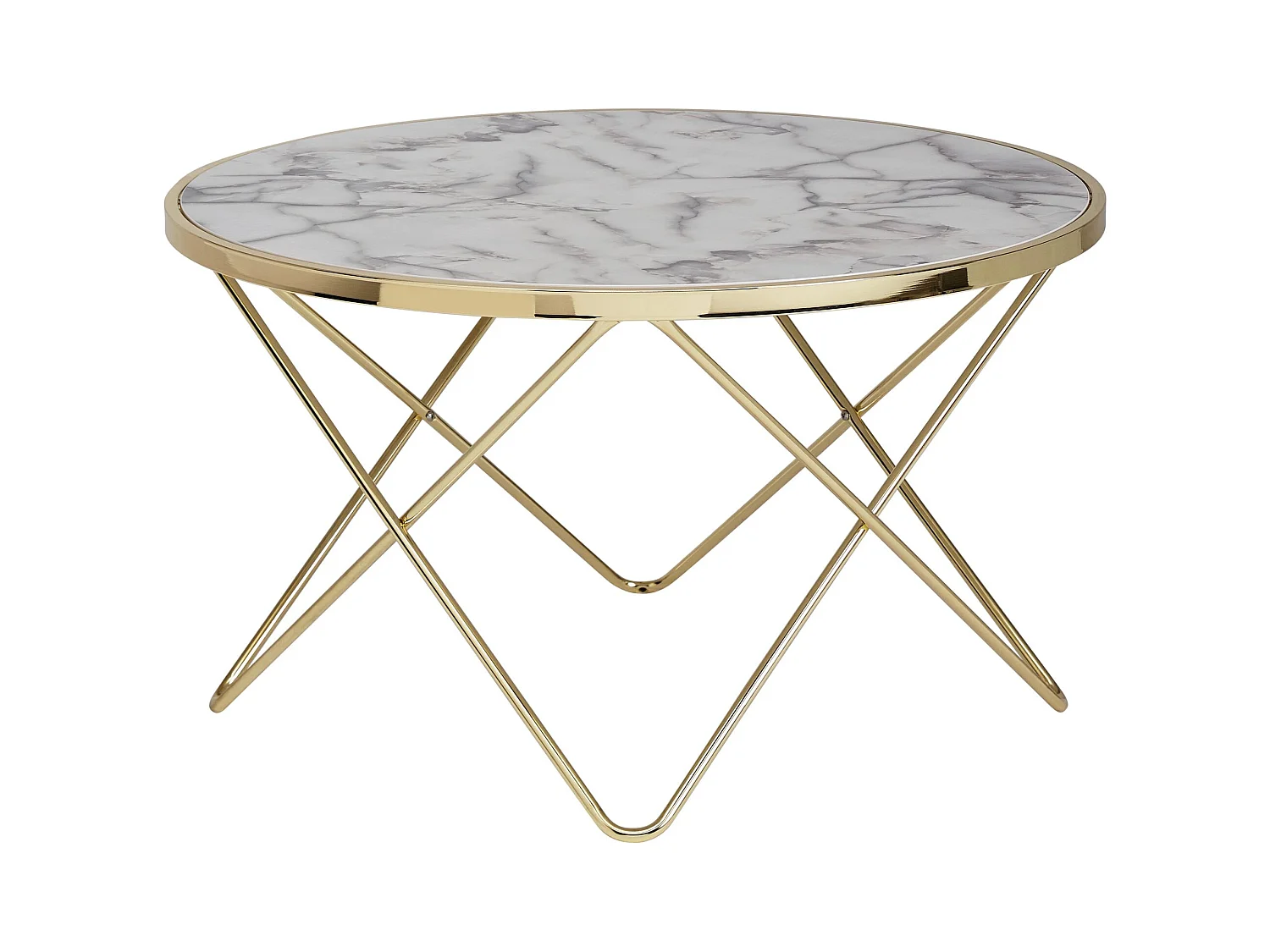 Sky Style Marmer Gold Salontafel