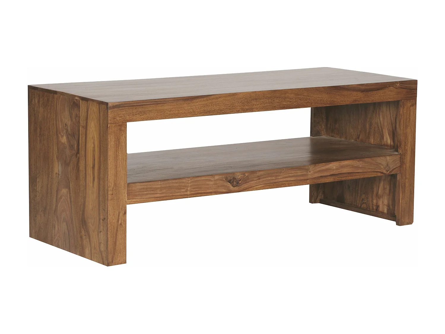 table basse en bois massif Durban Sheesham 110 cm de large table de salle à manger Table design de