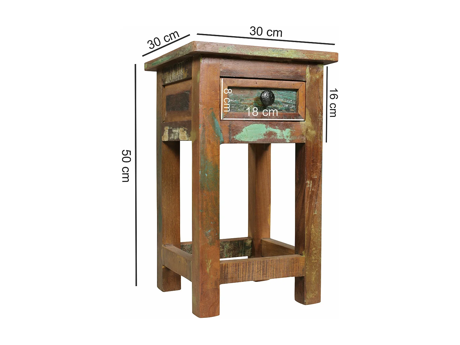 Sky Style Delhi Bijzettafel Lade Small