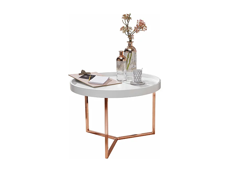 Mesa de centro resistente.