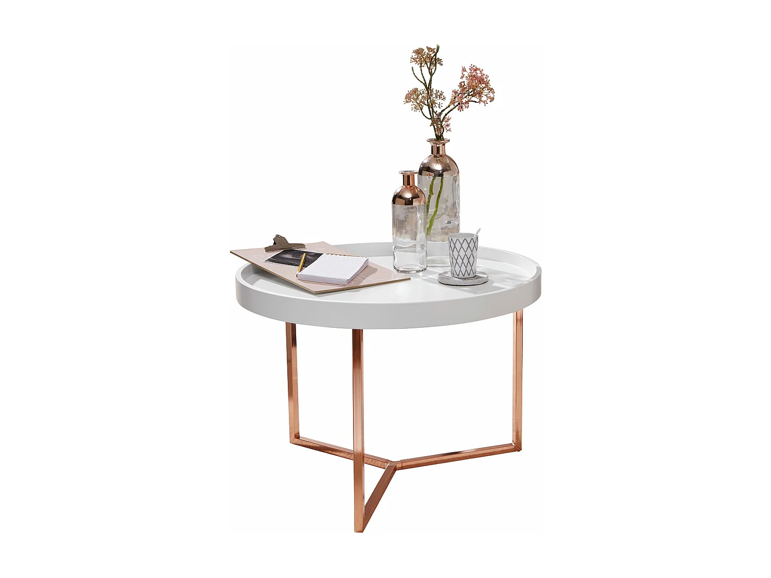 Mesa de centro resistente.