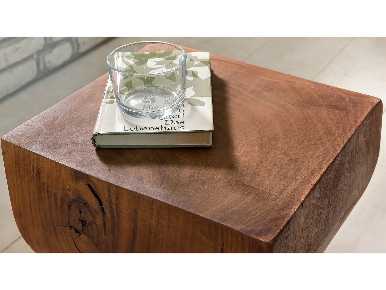 bijzettafel WL1.562 Sheesham massief hout 30x45x30cm