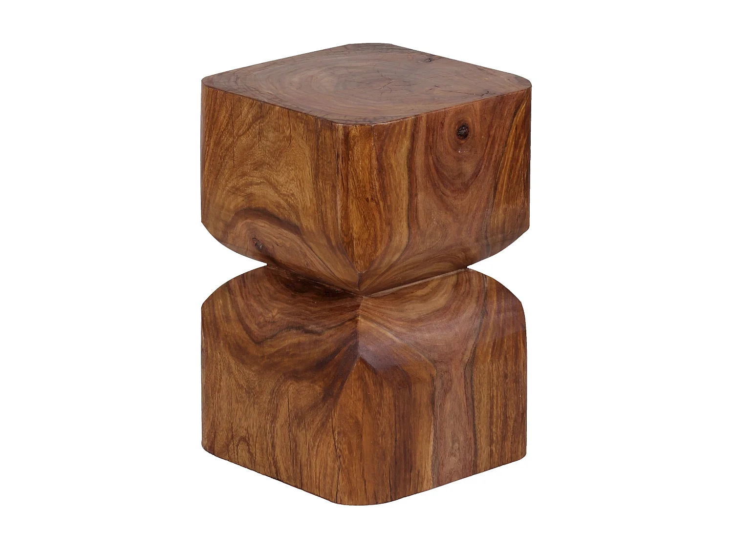 bijzettafel WL1.562 Sheesham massief hout 30x45x30cm
