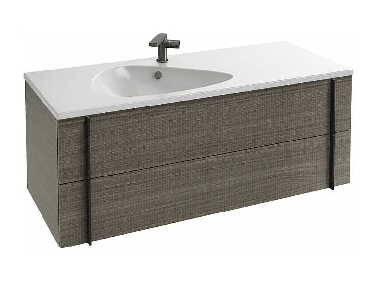 Meuble de salle de bain 120 cm JACOB DELAFON Nouvelle Vague chêne