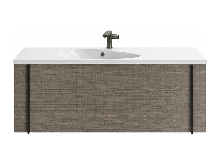 Meuble de salle de bain 120 cm JACOB DELAFON Nouvelle Vague chêne