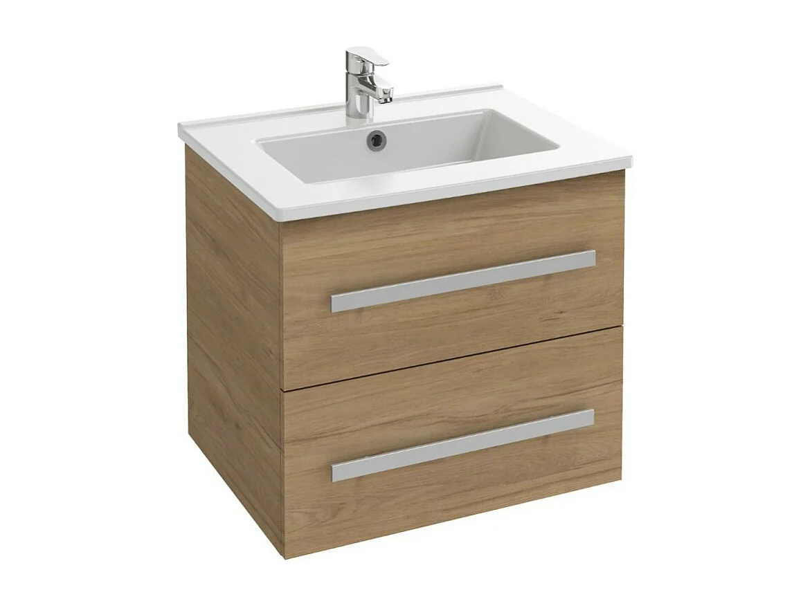 Pack meuble vasque 60 cm JACOB DELAFON Ola up chêne