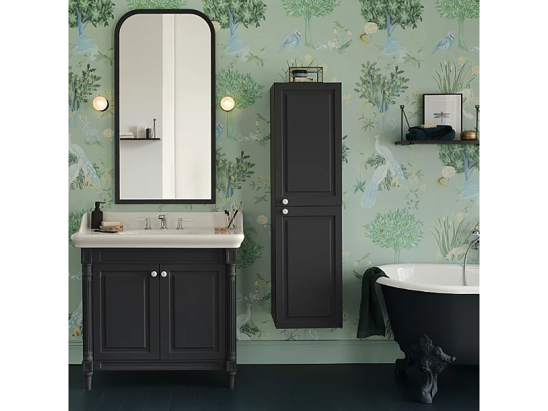 Pack meuble vasque JACOB DELAFON Cléo 1889 3 trous + miroir