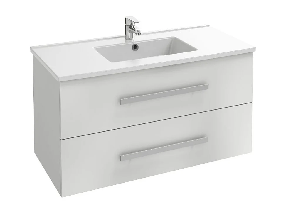 Meuble vasque 100 cm  JACOB DELAFON Ola up blanc