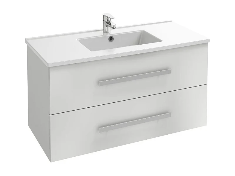 Meuble vasque 100 cm  JACOB DELAFON Ola up blanc