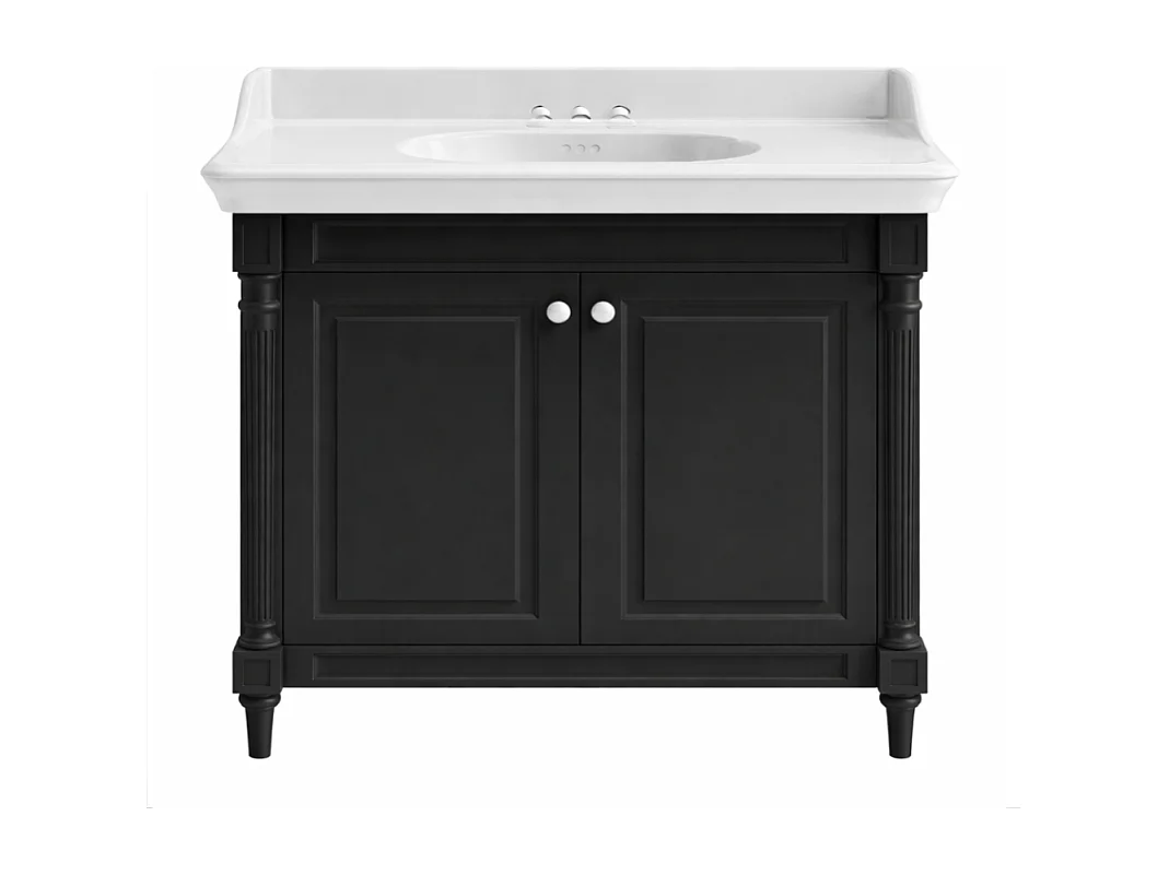 Meuble vasque JACOB DELAFON Cléo 1889 plan vasque 3 trous