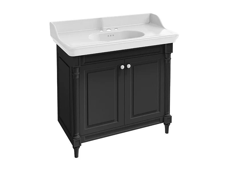 Meuble vasque JACOB DELAFON Cléo 1889 plan vasque 3 trous