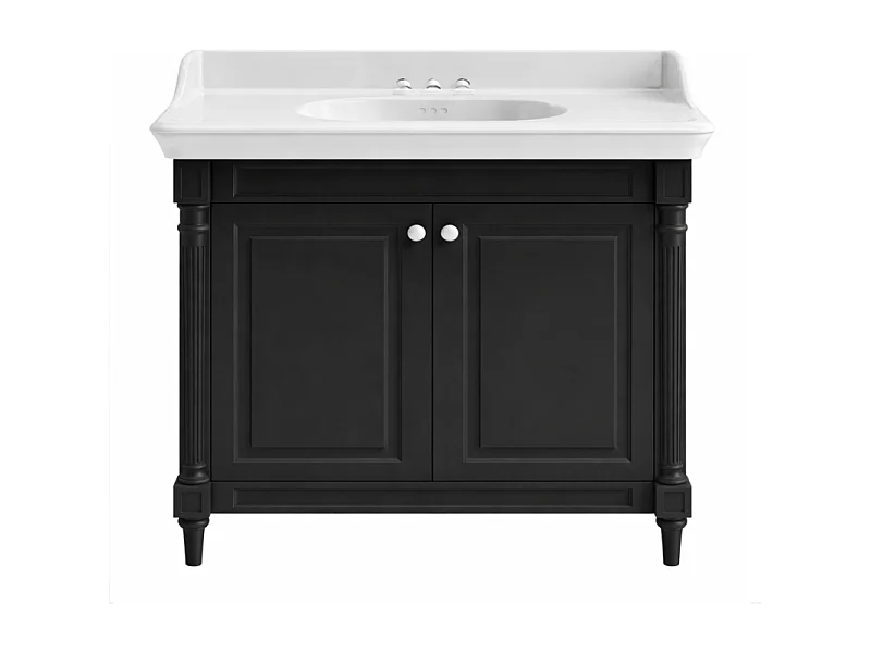 Meuble vasque JACOB DELAFON Cléo 1889 plan vasque 3 trous