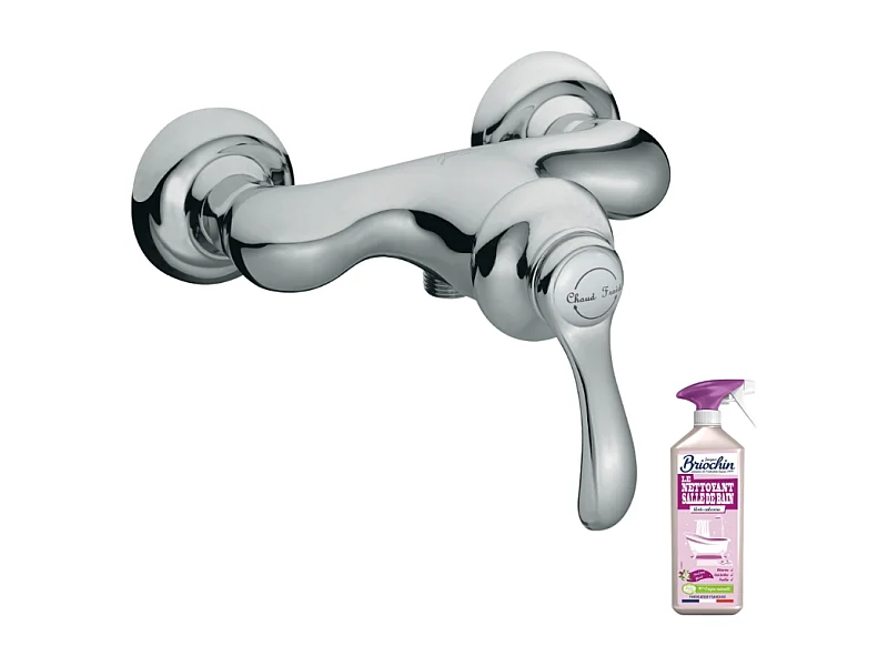 Mitigeur de douche mural JACOB DELAFON Fairfax + nettoyant