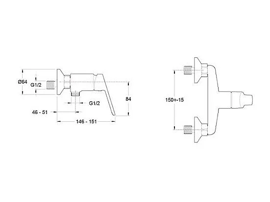Mitigeur de douche JACOB DELAFON Aimé noir mat + nettoyant