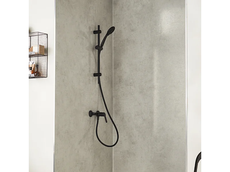 Mitigeur de douche JACOB DELAFON Aimé noir mat + nettoyant