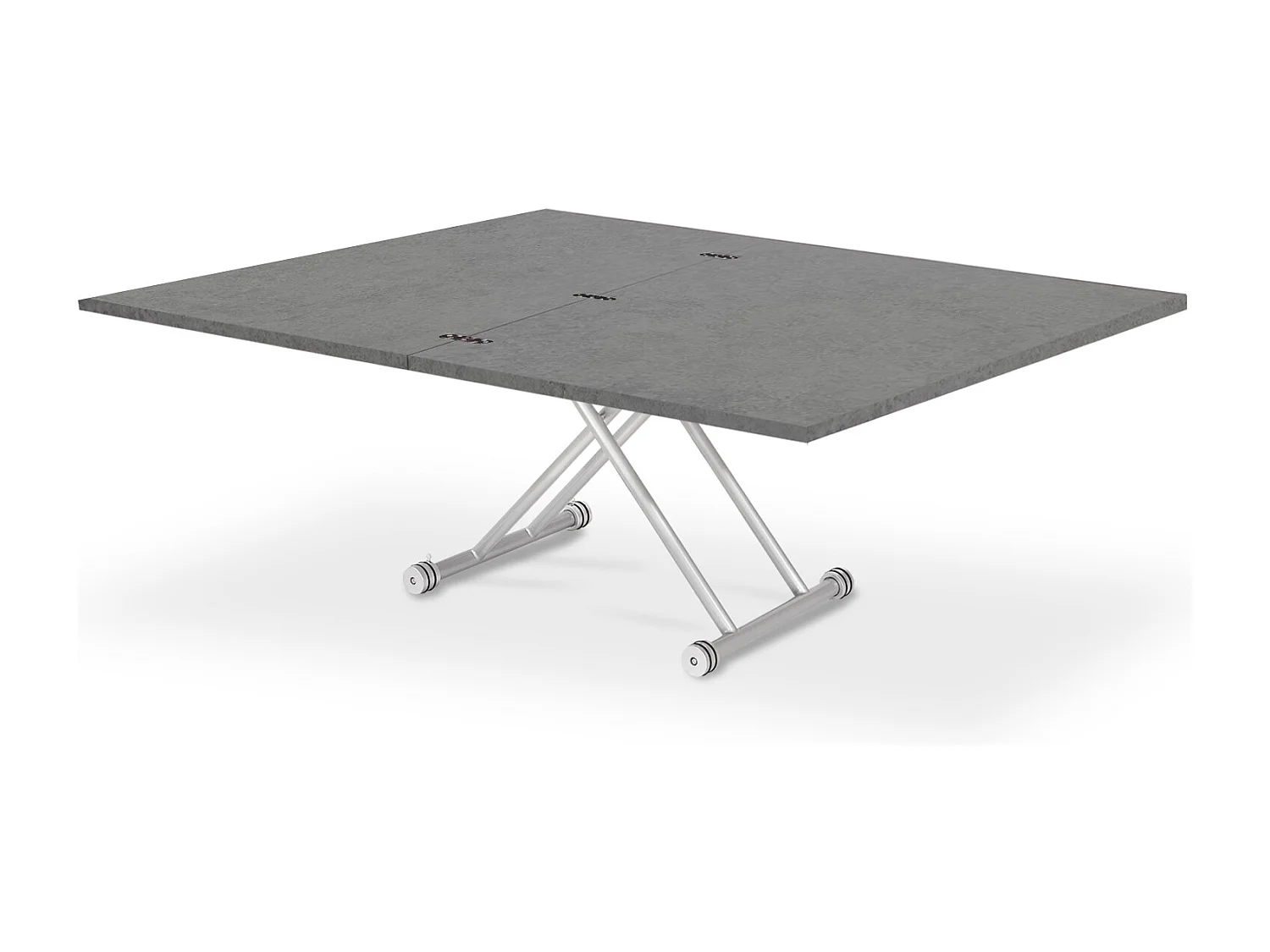 Table basse relevable Philadelphia XL Effet béton