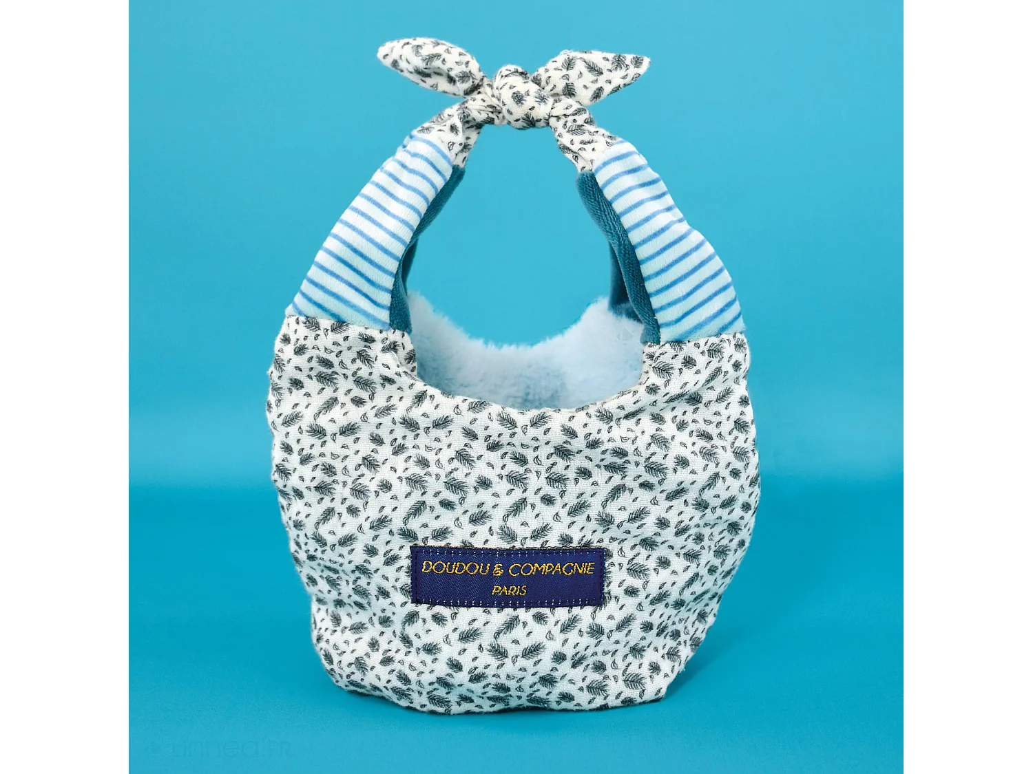 Doudou amusette 30 cm polyester collection LES PETITS FUTÉS koala bleu