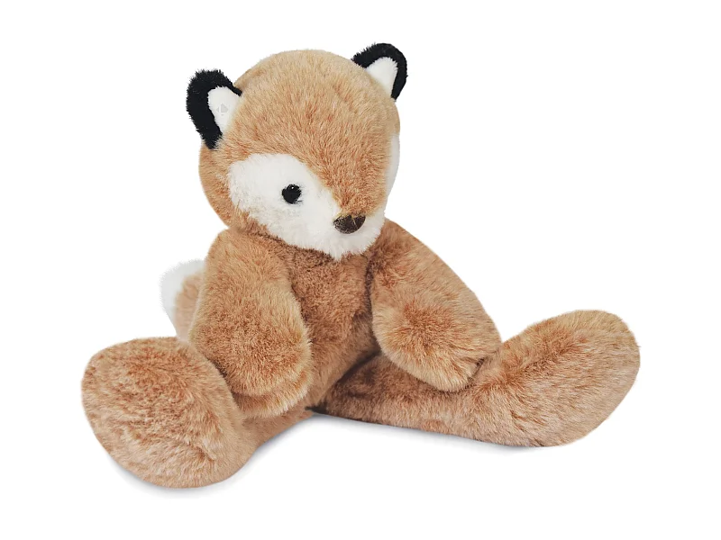 Peluche 25 cm polyester collection SWEETY MOUSSE renard marron
