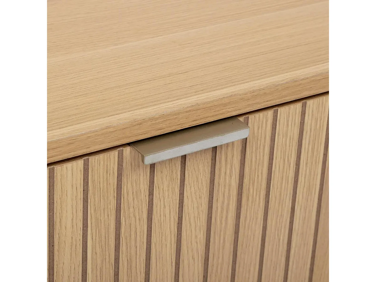 Table Basse Avec Tiroir "Tasso" 100cm Naturel