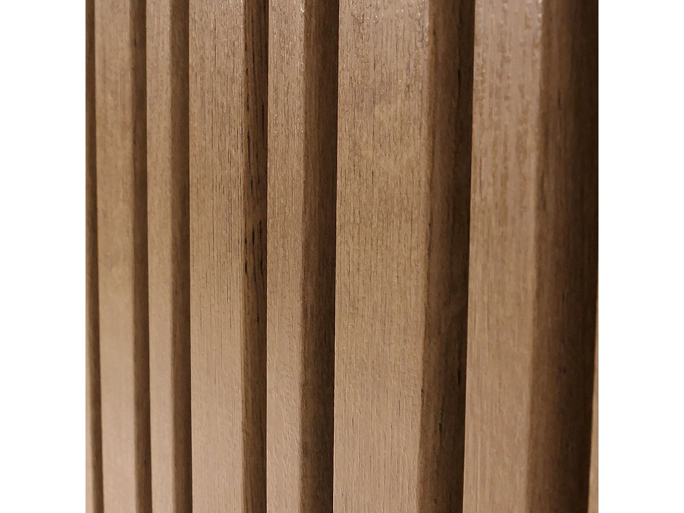 Mesa de centro MCW-M48,  natural, gaveta branca