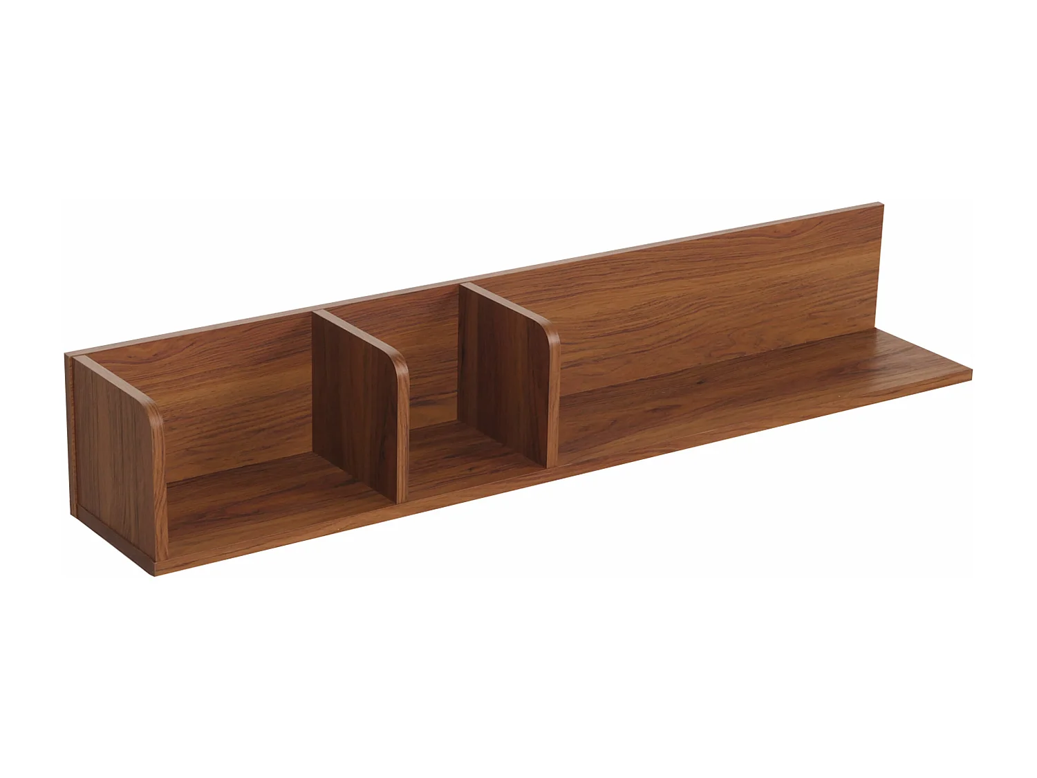 Wandplank MCW-M48,  Walnoot look