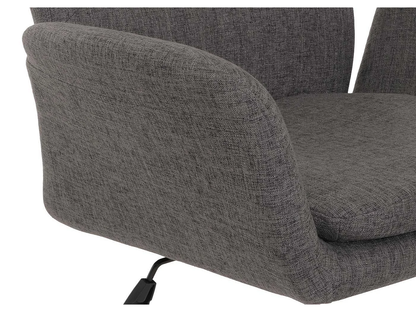 Chaise de salle à manger MCW-K23,  gris foncé