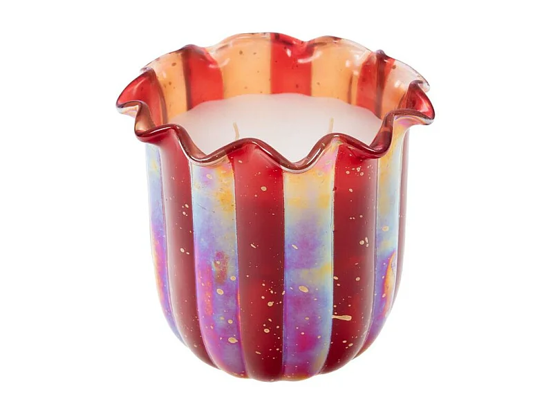 Bougie Andy rouge 13 cm