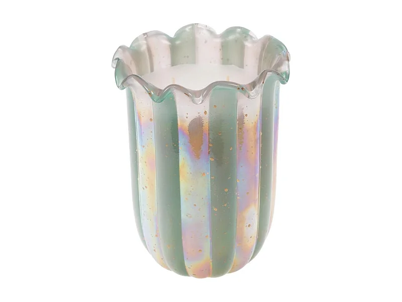 Bougie Andy Bleue 18 cm