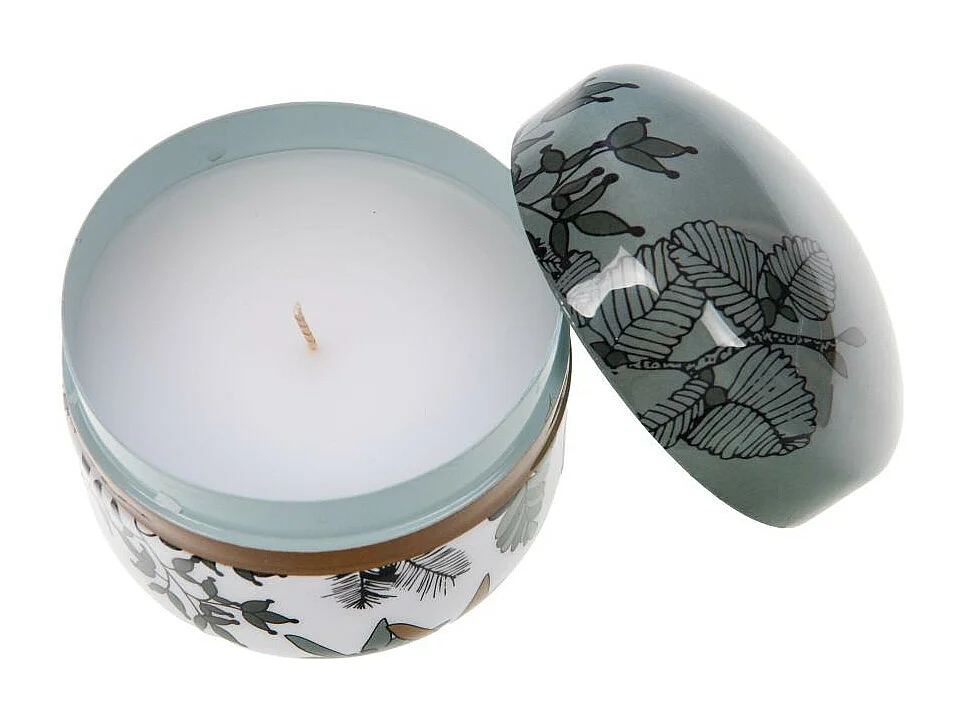 Bougie en métal Neva 8 cm