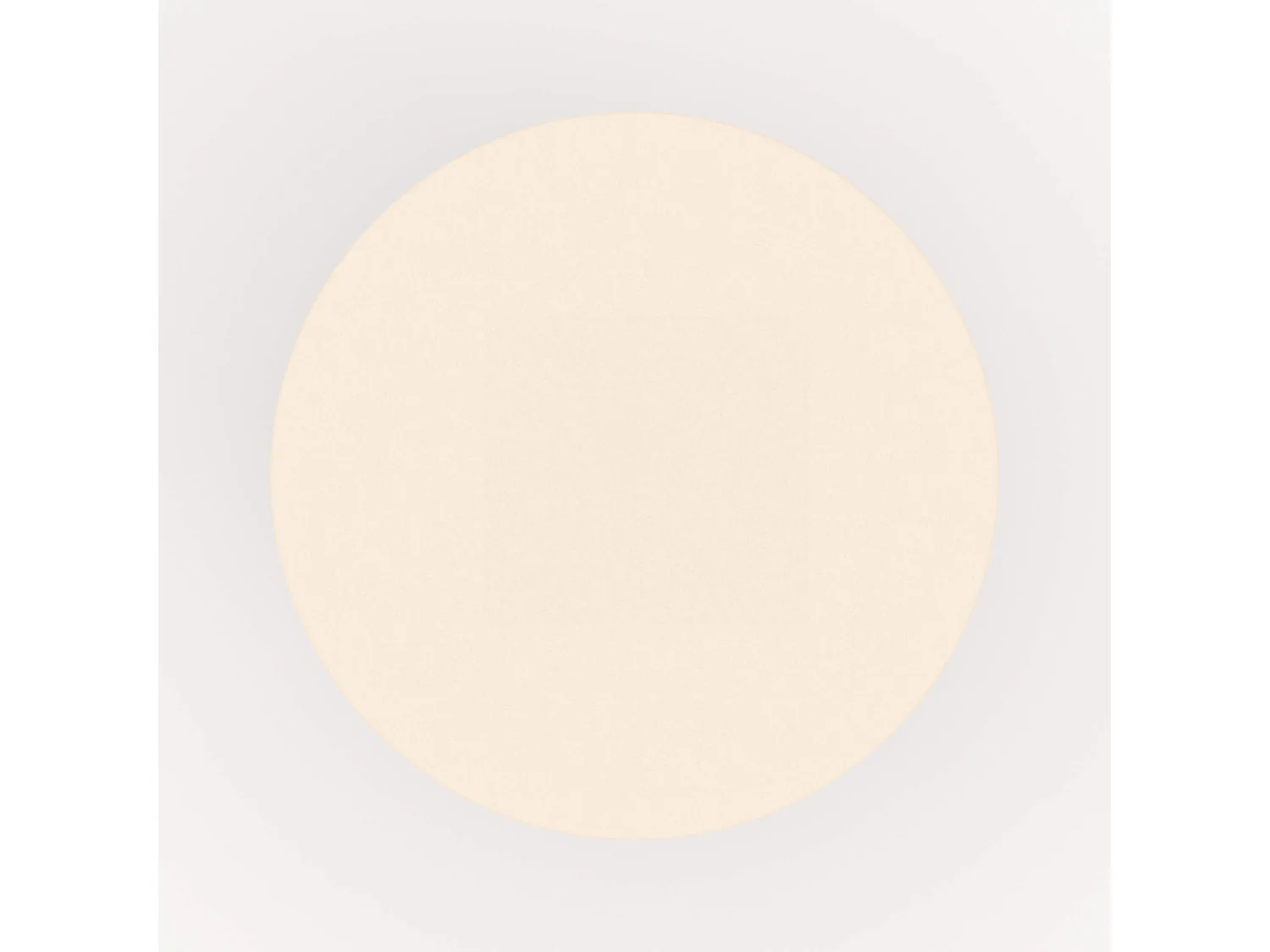 Tavolino rotondo in metallo rosa - Colette