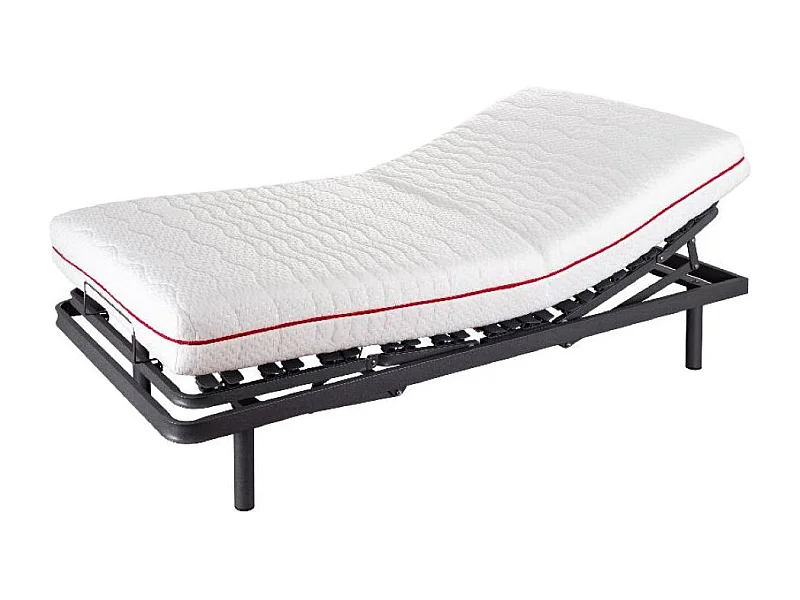 Cama Electrica Articulada + Colchón 5 Planos 105X190 Cm Häusbed