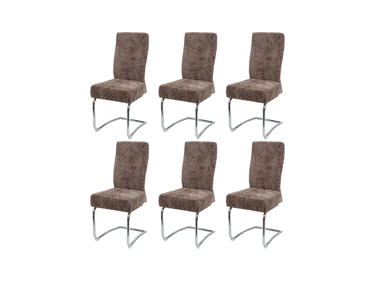 Eetkamerstoel MCW-G56 (set van 6),  bruin