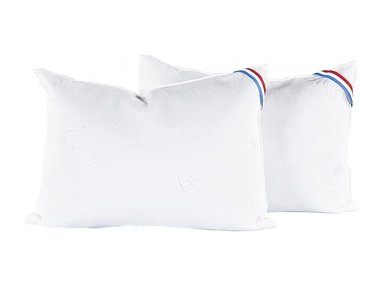 Matelas Zen (20 cm) et Oreiller, mousse haute densité, ferme, face été/hiver, 140x200cm