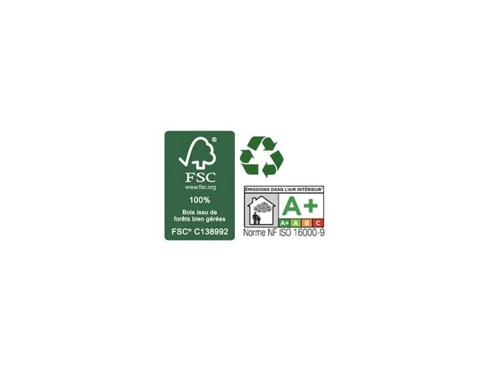 Bloc-porte pose fin de chantier collection PREMIUM Miro avec poignée Exclusive noire H.204 x l.93 cm aspect chêne blanc réversible - Reivilo