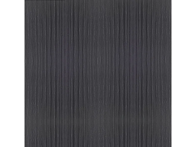 Bloc-porte pose fin de chantier collection Premium Miro avec poignée Exclusive noire, H.204 x l.73 cm, aspect chêne cendré, réversible