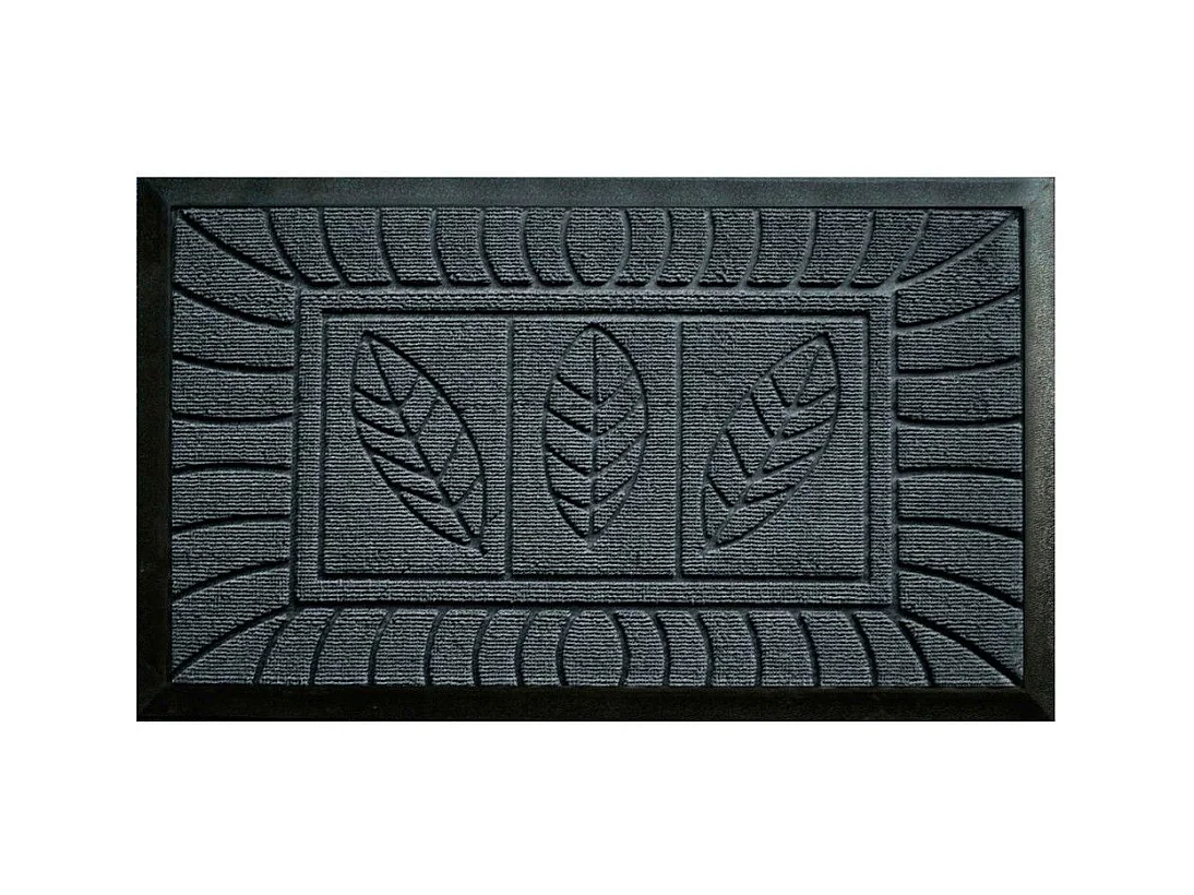 Tapis d'entrée - Gris - 45 x 75 cm