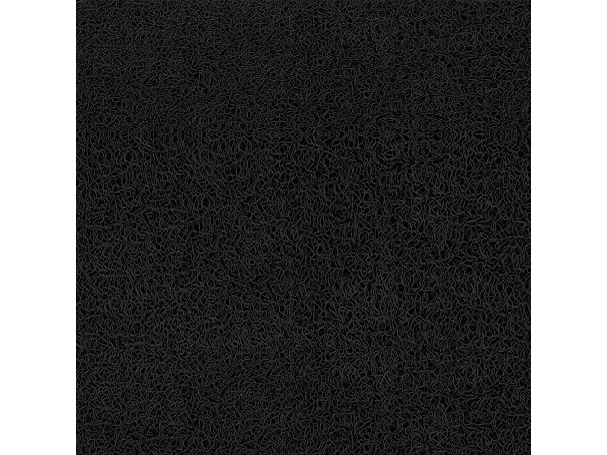 Tapis d'Entrée Demi-Lune "Maison" 45x75cm Noir & Gris