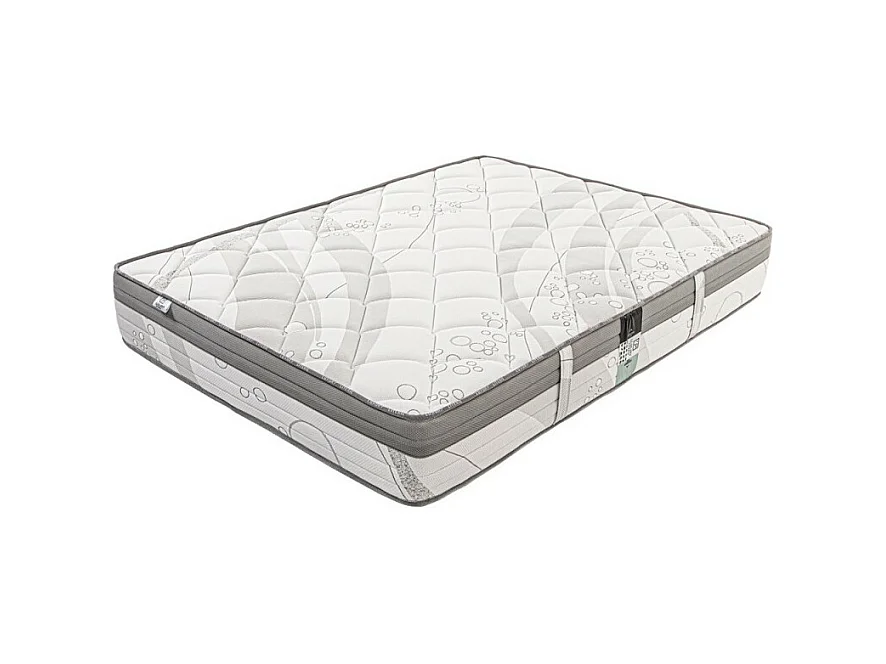 Matelas ViscoPlus, 26 cm, mousse haute densité, ferme, face été/hiver + 1 oreiller, 180x200cm