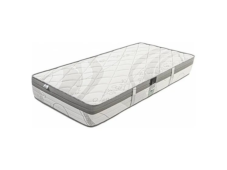 Matelas ViscoPlus, 26 cm, mousse haute densité, ferme, face été/hiver + 1 oreiller, 90x190cm