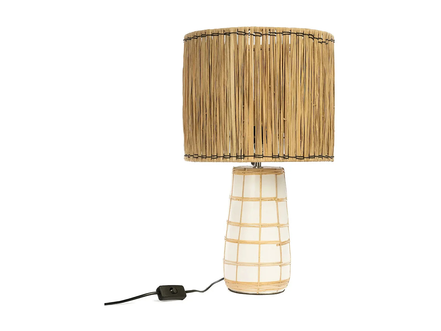 La Lampe De Table Molokai - Blanc Naturel