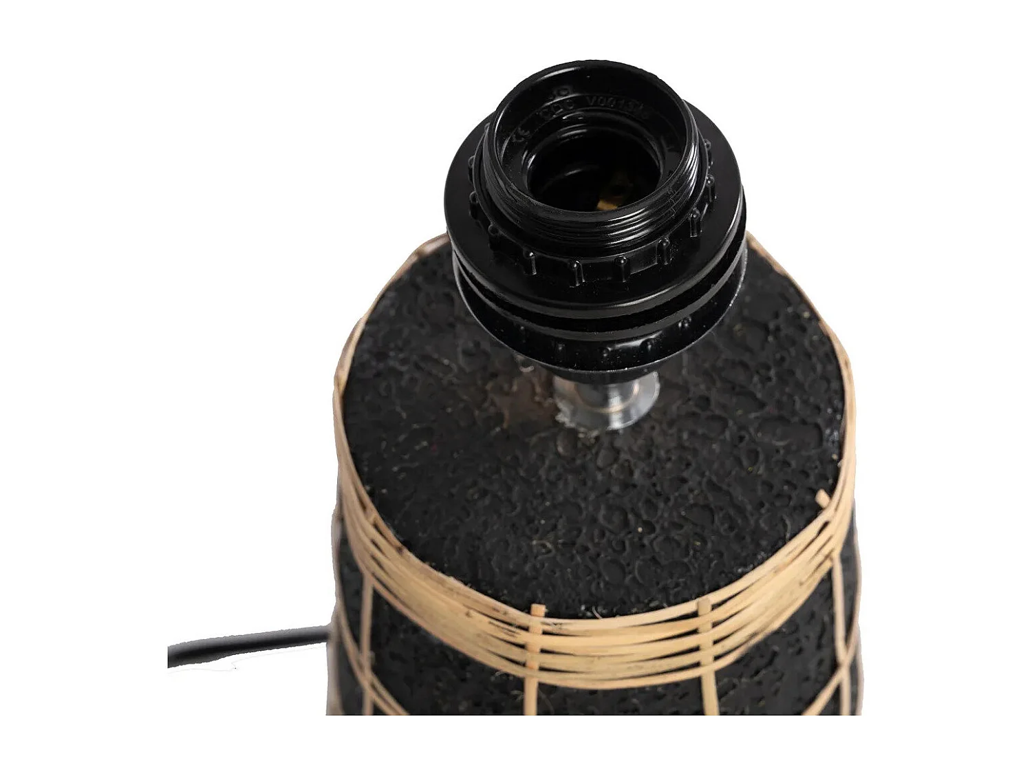 Die Naxos Tischleuchte - Schwarz Natur