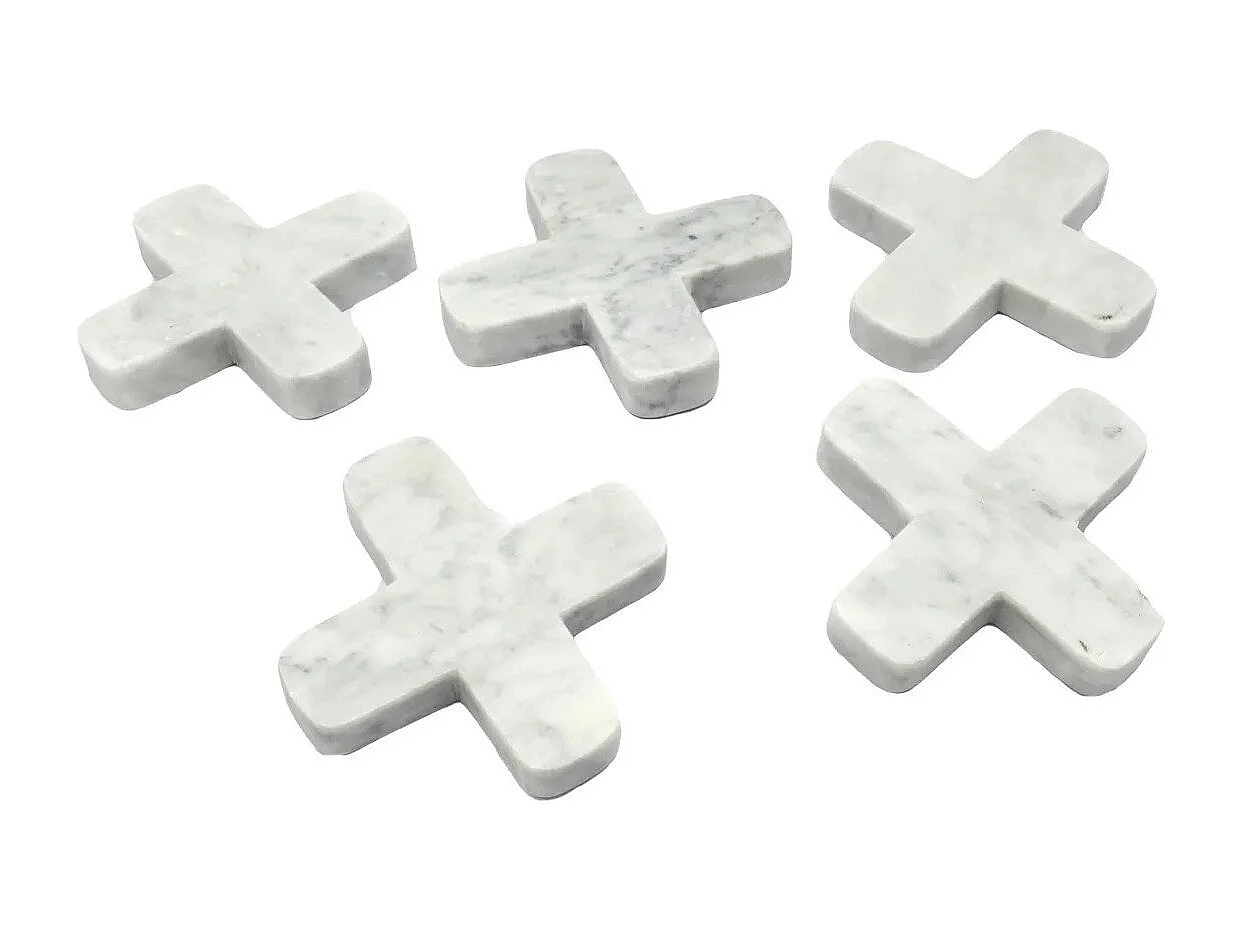 Le Dessous-De-Plat En Marbre - Blanc