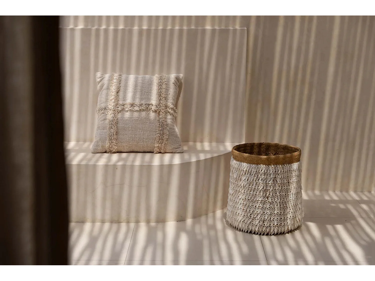 Housse De Coussin Nomad - Naturel