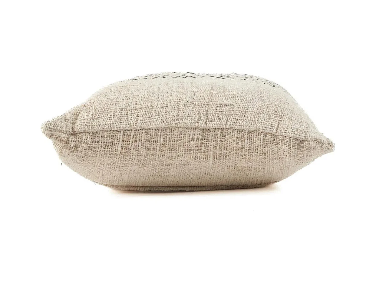 Housse De Coussin Misty - Naturel Noir