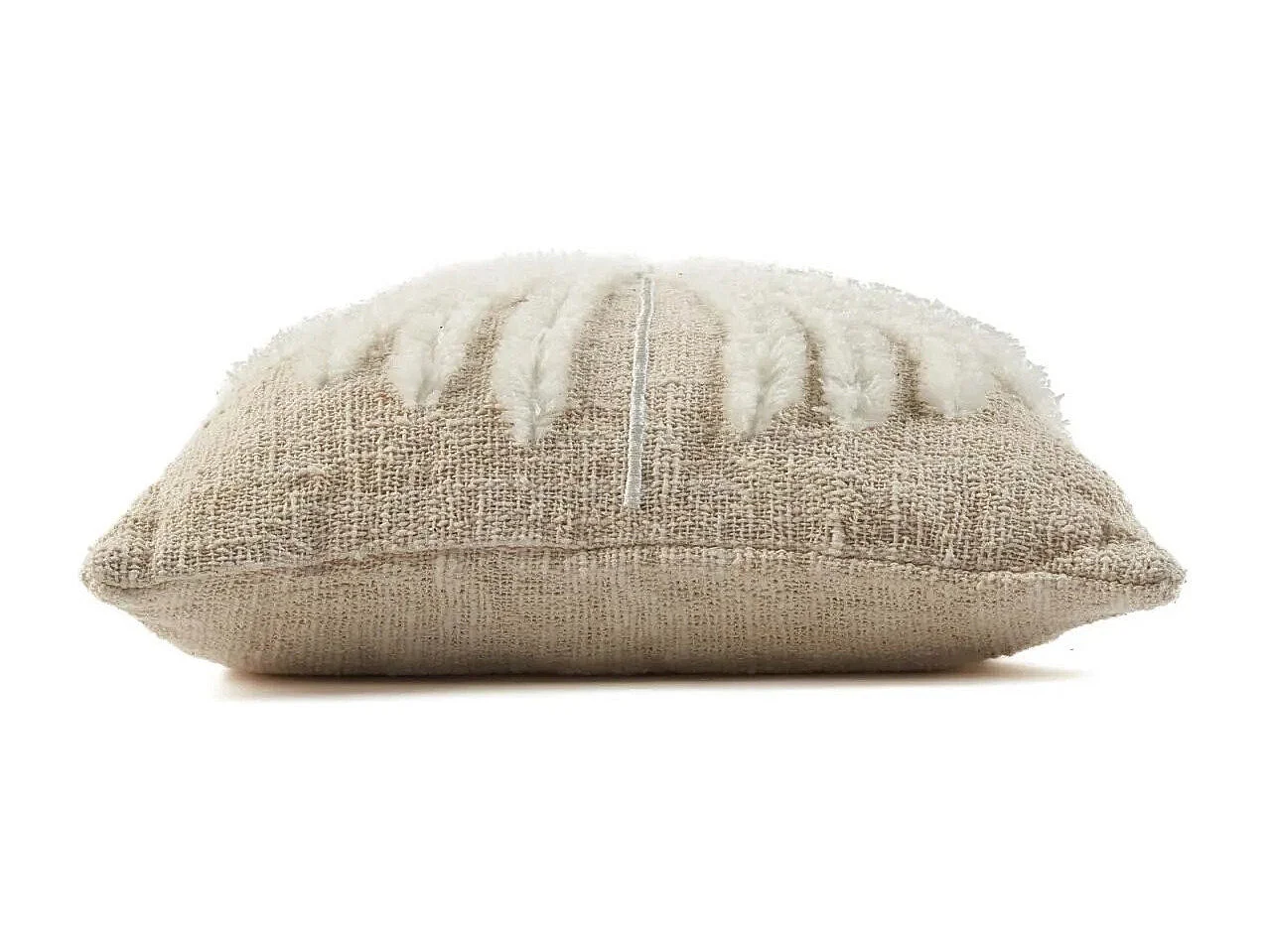 La Housse de Coussin Isla Palm - Blanc Naturel