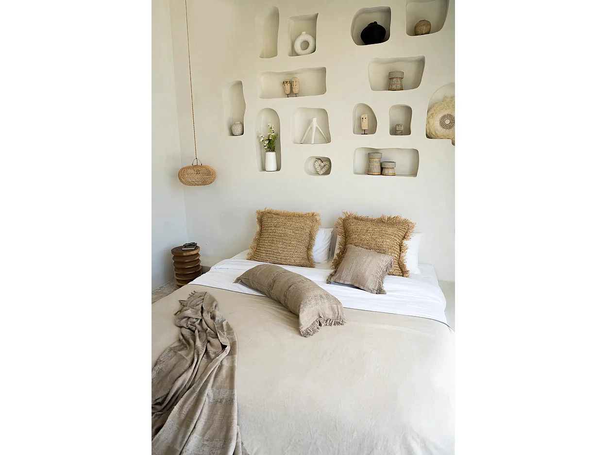 La Housse De Coussin Oh My Gee - Velours Béton - 40x40