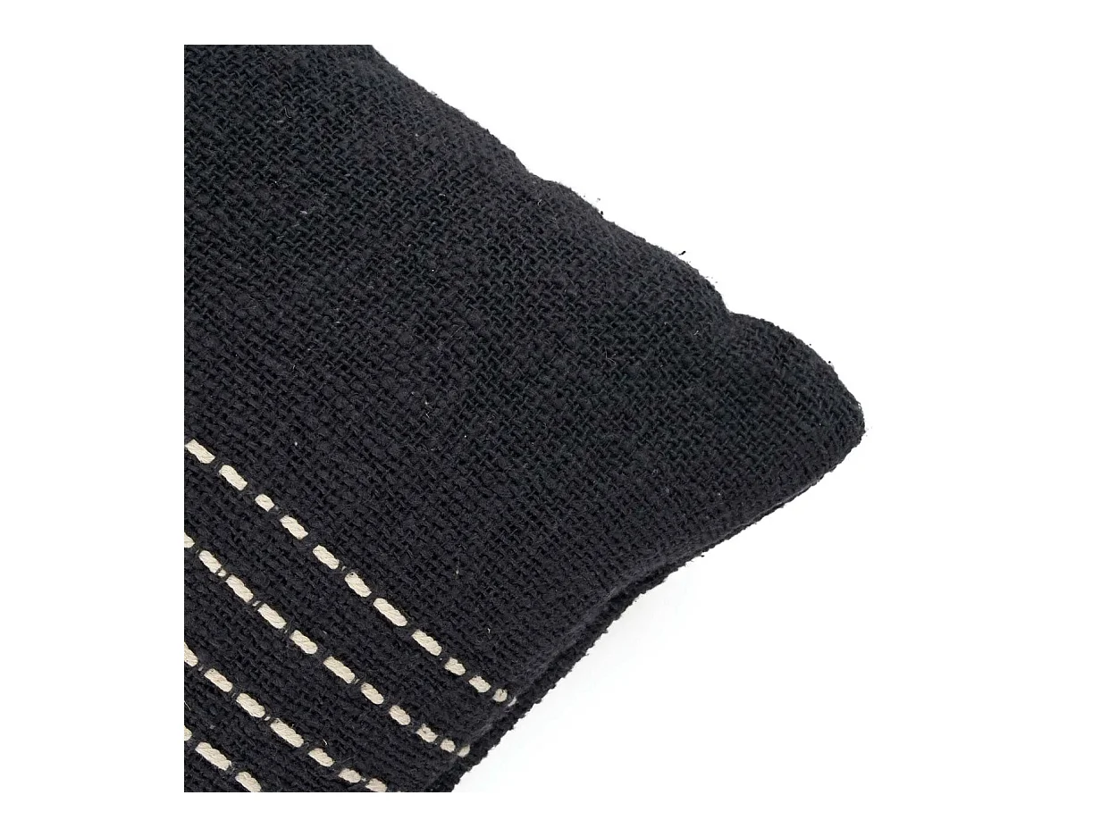 De Drizle Kussenhoes - Zwart Wit