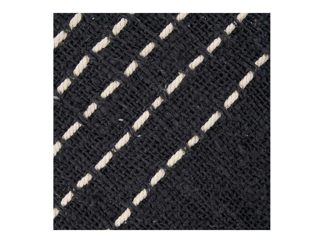 De Drizle Kussenhoes - Zwart Wit