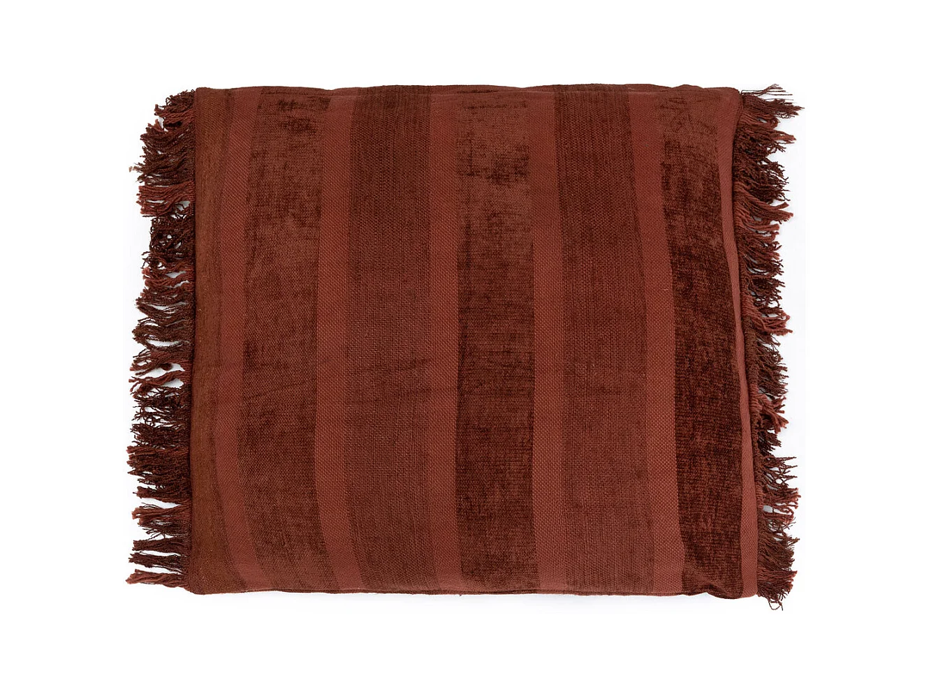 La Housse de Coussin Oh My Gee - Velours Bordeaux - 60x60
